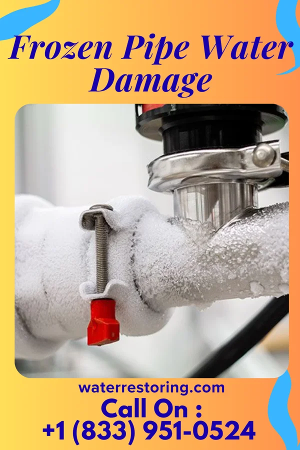 Frozen Pipe Water Damage in Chelsea, WI